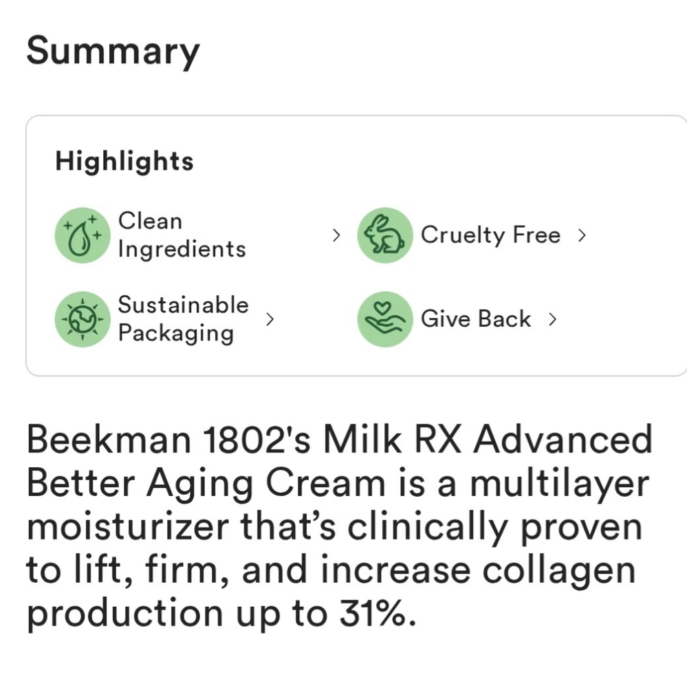 Beekman 1802 Milk RX - Picture 4 of 5